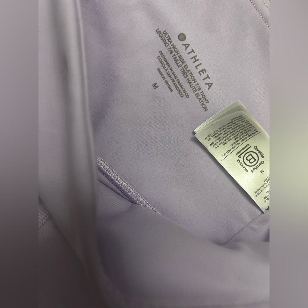 Athleta Ultra High Rise Elation 7/8 Tight Size M - Picture 3 of 5